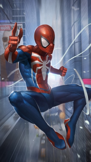 Spider-Man from Marvel Studios artwork