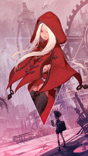 Girl in red cloak from Dragon Nest 4K