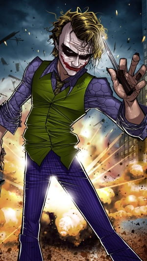 Joker from Batman artwork