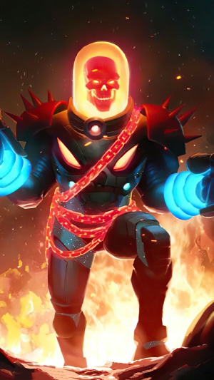Ghost Rider from Marvel Contest of Champions 4K