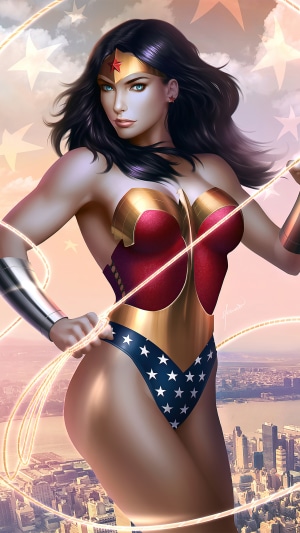 Wonder Woman artwork by Alex Ross