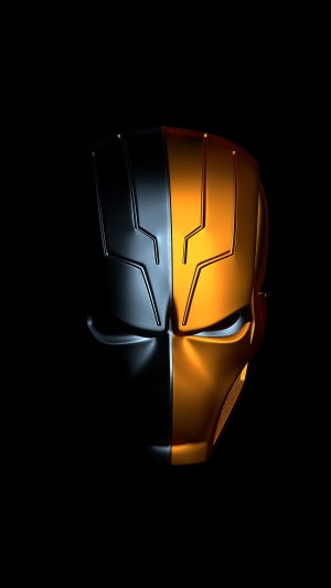 Deathstroke mask artwork
