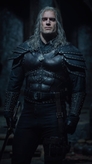Henry Cavill as Geralt from The Witcher Season 2 4K