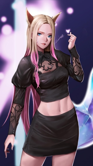 K/DA Ahri from League of Legends 4K