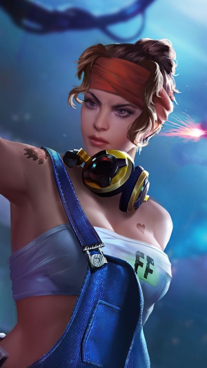 Kelly from Garena Free Fire 4K