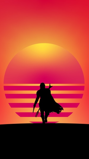The Mandalorian from Star Wars