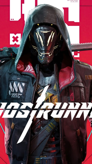 Ghostrunner game cover art