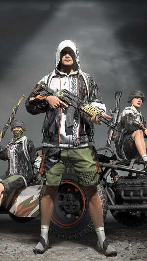 PUBG Characters Armed and Ready for Battle
