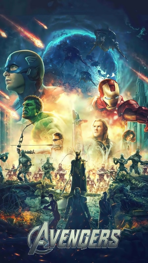 The Avengers 4K artwork