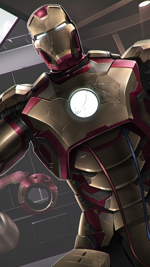 Iron Man from Marvel Comics artwork