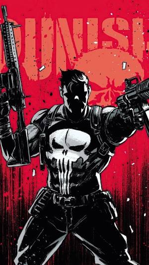 The Punisher with Guns