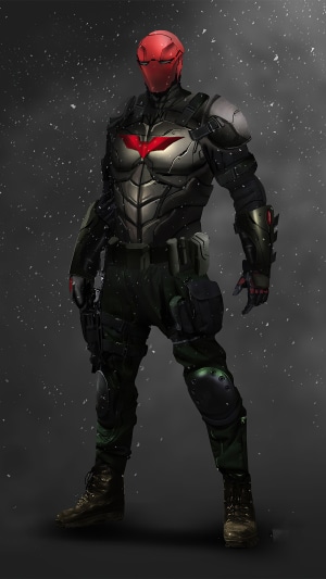 Red Hood from DC Comics artwork