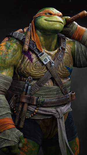 Michelangelo from Teenage Mutant Ninja Turtles 4K