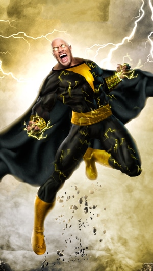 Black Adam artwork 4K