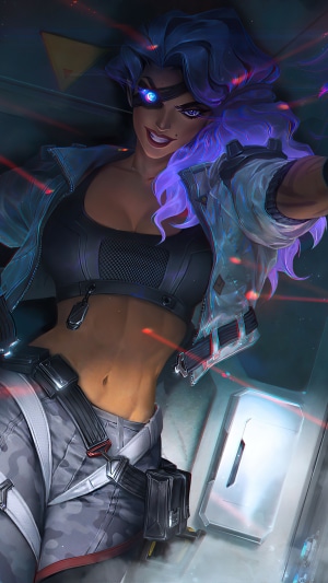 Samira from League of Legends 4K