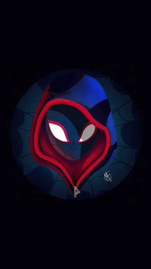 Miles Morales Spider-Man artwork 4K