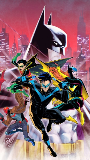 Nightwing and Bat-Family from DC Comics