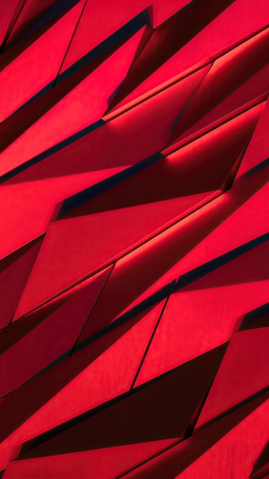 Abstract red geometric pattern