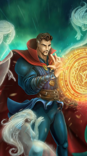 Doctor Strange artwork 4K