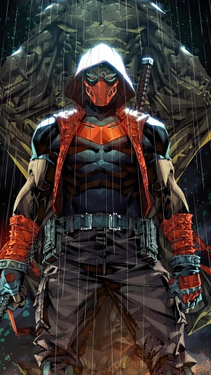 Red Hood from DC Comics artwork 4K