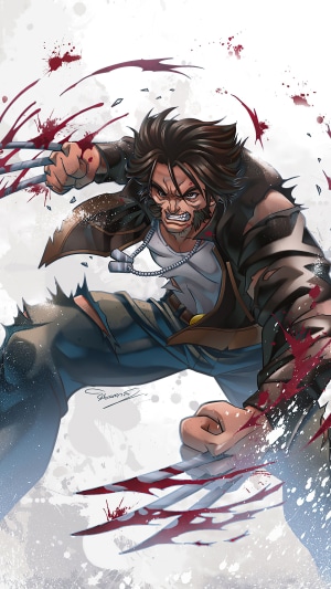 Wolverine artwork 4K