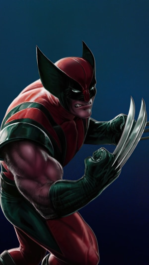 Wolverine from Marvel artwork 4K