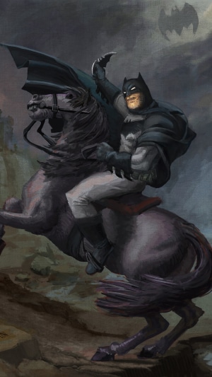 Batman on Horseback Artwork