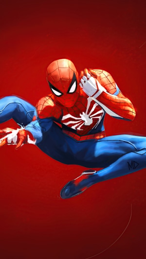 Spider-Man artwork 4K