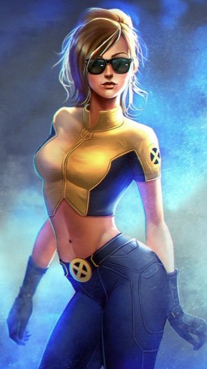X-23 from X-Men Artwork 4K