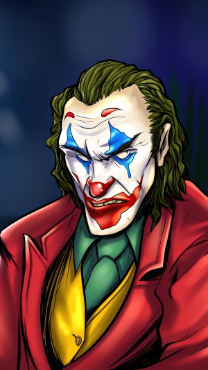 Joker artwork by artist on Artstation 4K