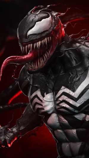 Venom from Marvel Comics 4K Artwork