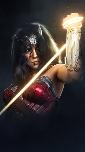 Wonder Woman artwork 4K