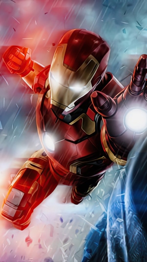 Iron Man artwork 4K