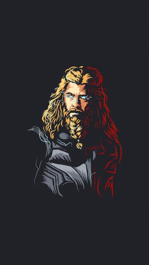 Thor from Marvel Comics artwork