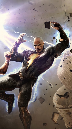 Black Adam from DC Comics artwork 4K