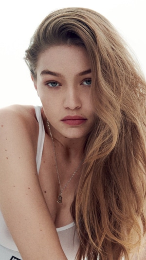 Gigi Hadid wearing Reebok