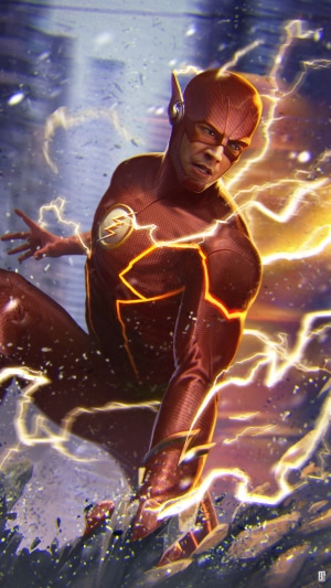 The Flash from DC Comics artwork