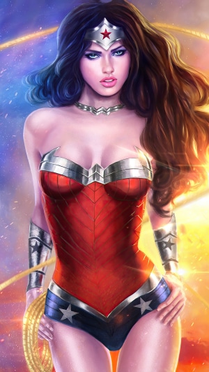 Wonder Woman Digital Art 4K