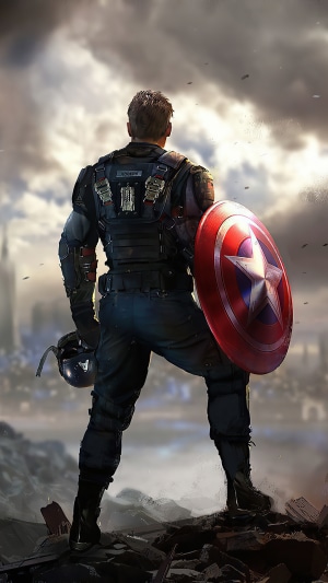 Captain America from Marvel's Avengers 4K