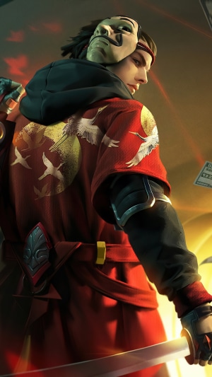 Garena Free Fire Money Heist Character Artwork