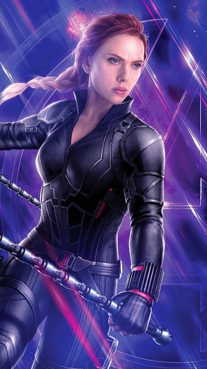 Black Widow from Marvel Comics Artwork 4K