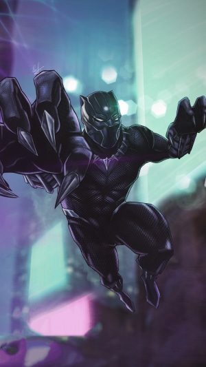 Black Panther from Marvel Artwork