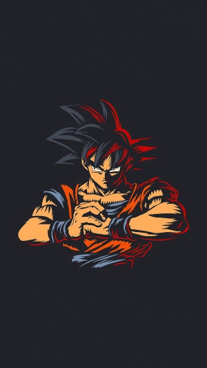 Goku from Dragon Ball Z artwork