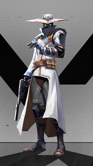Cypher from Valorant 4K