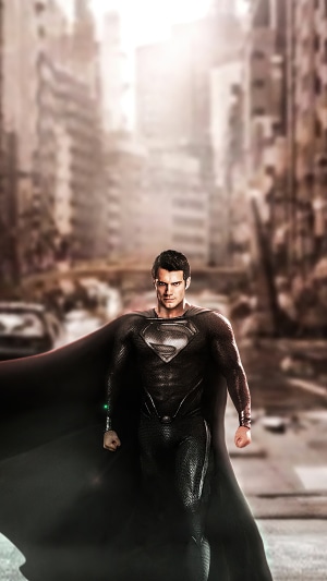 Superman from Justice League artwork