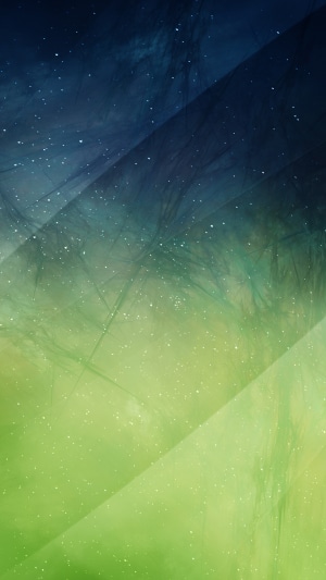 Abstract digital art with blue and green gradient