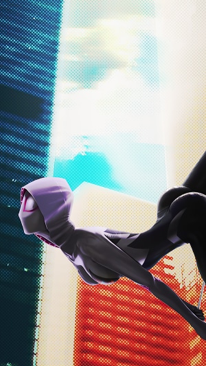 Gwen Stacy from Spider-Man Artwork 4K