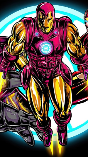 Iron Man artwork 4K