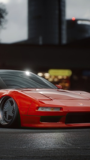 Red Honda NSX from Need for Speed 4K
