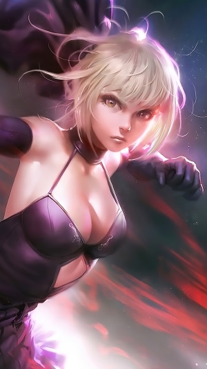 Saber Alter from Fate/Grand Order artwork